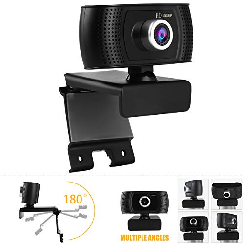 HD PC Webcam, 1080P Full HD Webcam | USB Desktop & Laptop Webcam