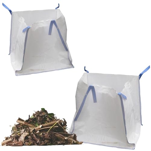 Pack Of 5 Heavy Duty 1 Tonne Woven Material FIBC Bulk Bags