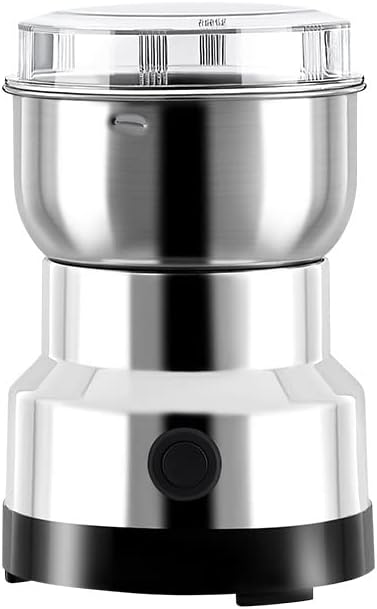 350ml キッチン用品 電動穀物ミル 穀物ミルグラインダー 種子やナッツ、乾燥材料、スパイス、ハーブ、コーヒー用