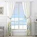 Greenland Home Fashions Collection Window Treatment, Curtains, Tiers, Draperies, Panels, Lined with Tiebacks, 42