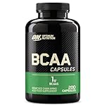 Optimum Nutrition BCAA Capsules, Amino Acids Tablets, 1000 mg of Essential Amino Acids BCAAs with L-Leucine, L-Isoleucine and L-Valine, Unflavoured, BCAA Supplements, 100 Servings, 200 Capsules