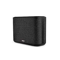 Denon Home 250 Wireless Speaker | HEOS Built-in | AirPlay 2 | Bluetooth | Alexa Compatible | Stunning Design | Black