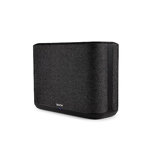 DENON Home 250-Altavoz multiroom con Sistema HEOS Integrado y Control por Voz (Alexa, Google Assistant, Apple Siri) Negro