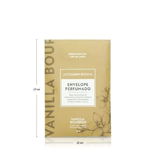 KIT 3 SACHÊS PERFUMADO ACQUA AROMA VANILLA BOURBON