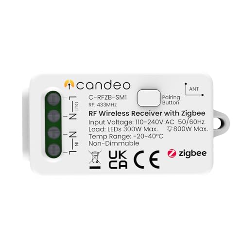 Módulo de interruptor inteligente com zigbee para interruptores inteligentes cinéticos
