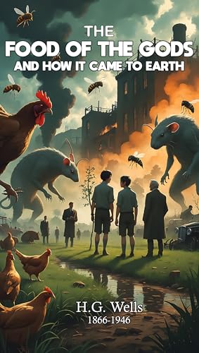 Top 5 Ereaders For Manga: Your Ultimate Guide 4 The Food of the Gods and How It Came to Earth:Classic Science Fiction Novel.(Illustrated Classic in Manga Style): A Visionary Sci-Fi Satire by H.G. Wells on Science