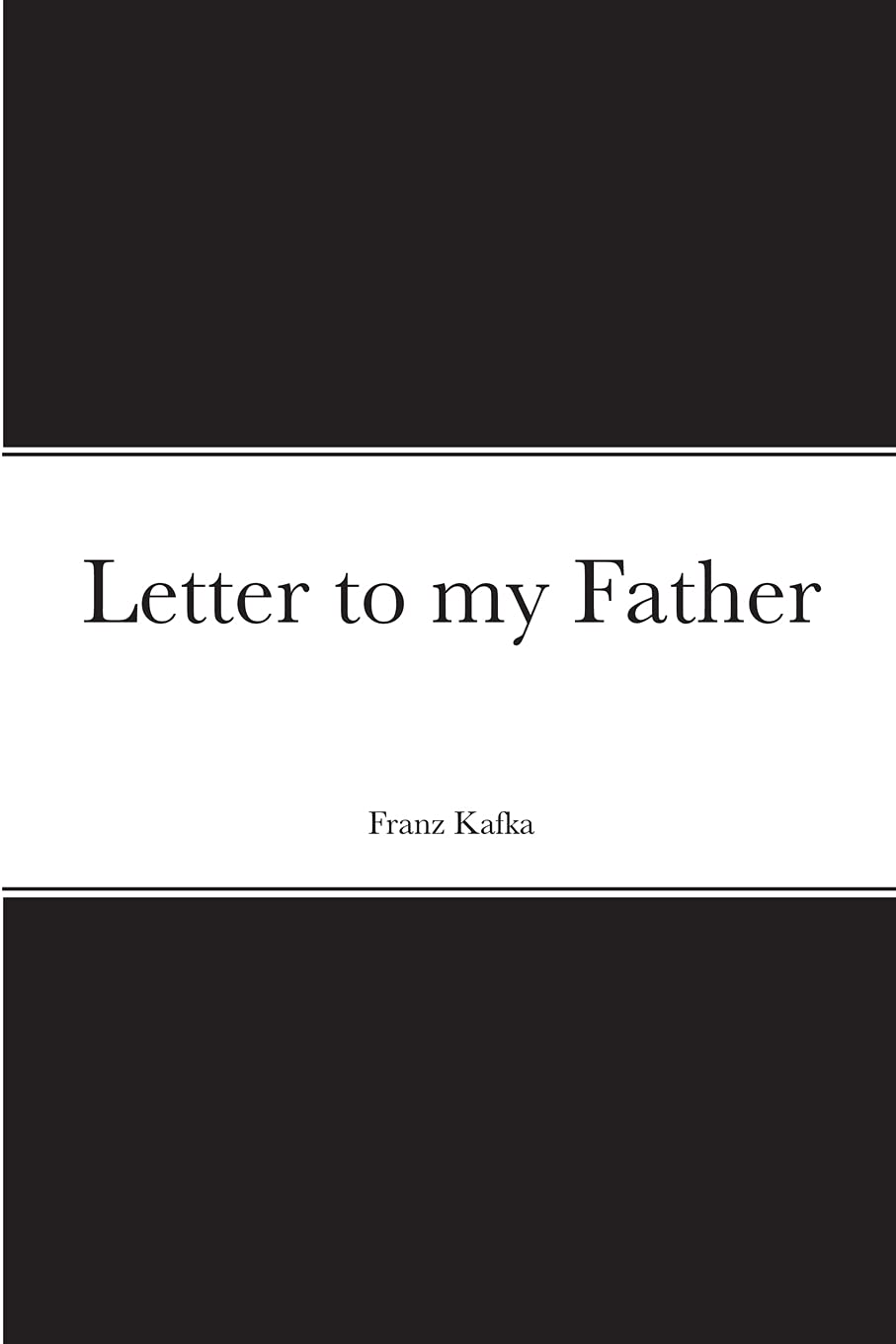 Letter to my Father Paperback – 9 May 2021