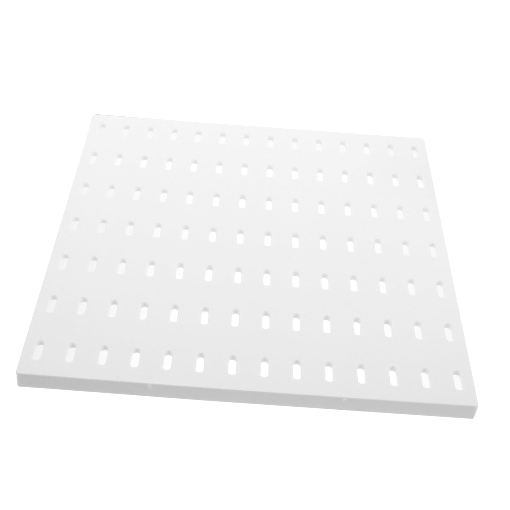 HAWILLOSCH Replacement Pegboard Wall Panel Large Plastic 28x28cm Wall Mount Tool Organizer No Drilling Decorative Storage