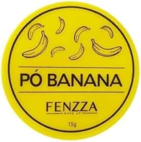 Fenzza Dapop Pó banana efeito aveludado textura ultrafina para todos os tons de pele selante matte e natural