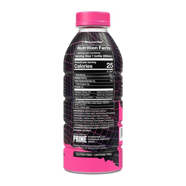 Limited Edition X Strawberry Lemonade Prime Hydration Pink Holographic Bottle (1 Bottle - 16.9 Fl Oz - USA Exclusive) - Image 3