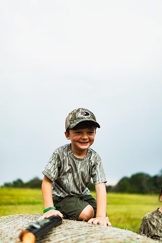 Mossy Oak Youth Hunting Clothes Boys Camo Shirt Short Sleeve Cotton2