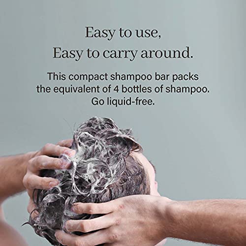 Night Shadow shampoo bar for weak hair and scalp + volume