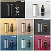Waterless Essential Oil Diffuser for Home Aromatherapy Scent Diffusers with 3 Countdown Timer Settings or Timer-Off, 3 Mist Levels for Car Room Studio Office, ANX Premium Metal Black 2 Pack #4