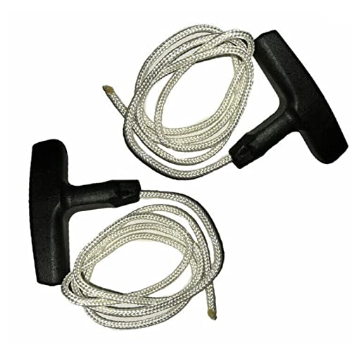 NATEFEMIN Lawn Mower Starter Ropes Starter Pull Cord Handles Ropes Cable for Honda/for Kohara/for Kawasak Accessories Part
