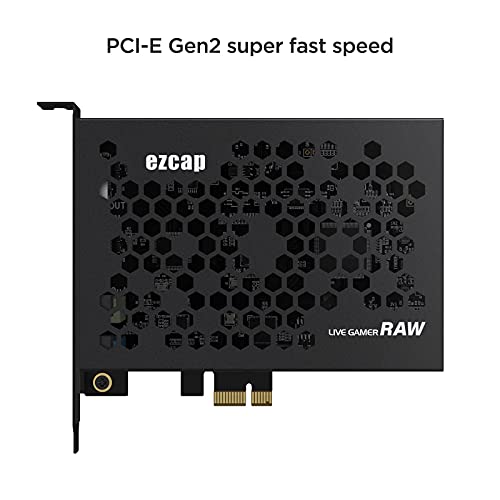 Mypin Game Capture Card, Hdmi Pci-E 4K 30Fps Record & Live Stream From Gaming Systems, Camcorders, Dslrs,Support Zero Delay Hdmi Loop-Out #TOP7