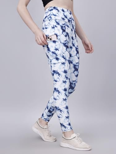 Image of Poojaran Workout Tight /Pants /Legging with Side Pocket, Stretchy Tights and a high Waist for Women and Girls' use in The Gym,Yoga,Running,Cycling