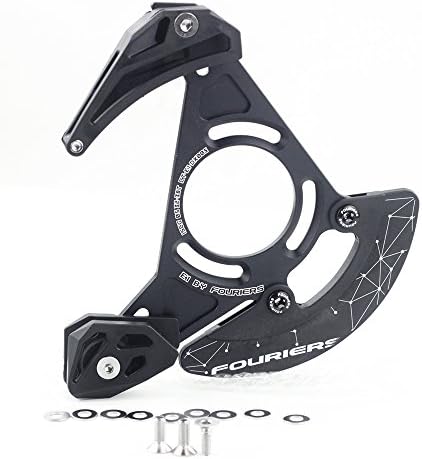 Amazon Com Fouriers Mtb Enduro Downhill Chain Guide Bash Guard Retention Device 32 38t Black Iscg 05 Sports Outdoors