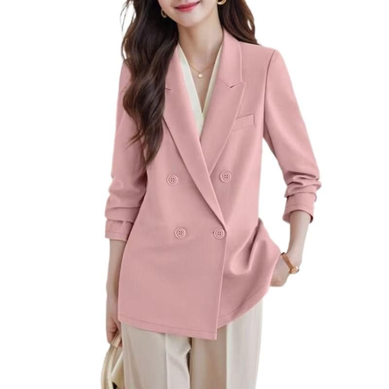 Veste élégante décontractée col revers blazer léger de bureau - 6