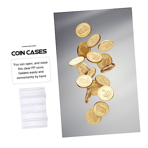 Accesorio para almacenamiento de monedas protector transparente miniatura 5