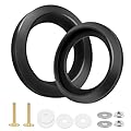 AutoEC 34120 12524 RV Toilet Seal Replacement Compatible with Thetford RV Toilet Fit for Aqua Magic Style II Style Plus Style Lite Residence, Waste Ball Seal & Mounting Hardware Kit, RV Toilet Parts