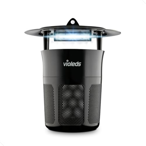 Armadilha Eletrônica para Mosquitos MOSCLEAN MQHN12 - Tecnologia VIOLEDS UV - Silenciosa e Segura - Sem Produtos Químicos - Ideal para Ambientes Internos - Bivolt