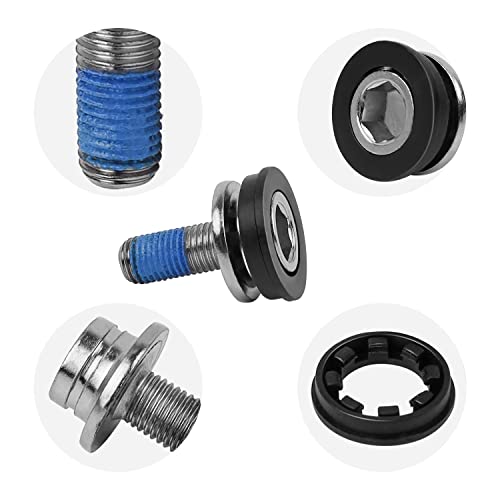 KLEHOPE 8 Pieces Crank Screw M8, Bike Crank Bolt, Bike Bolts Bicycle Bottom Bracket Bolt, M8 Thread, Aterproof, Sandproof - Image 3