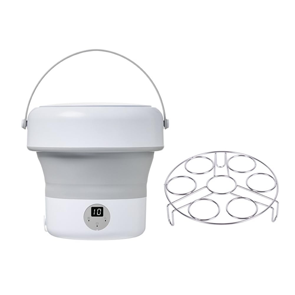 Spina UE,Lavastoviglie Pieghevole per Uso Domestico Piccola Mini Turbo Lavastoviglie Detergente per Frutta e Verdura Mini Lavastoviglie
