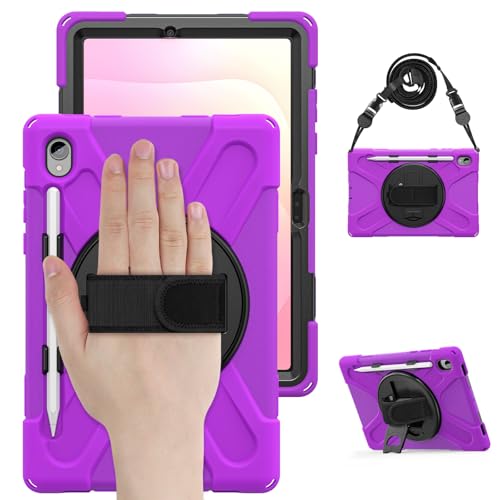 Coque Samsung Galaxy Tab S11 violette SM-X730 résistante militaire 11"