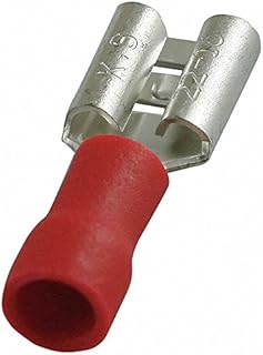 Female Disconnect, Red, 22-16AWG, PK100