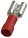 Female Disconnect, Red, 22-16AWG, PK100