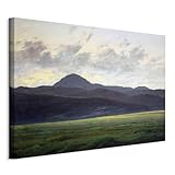 murando - handart quadro su tela caspar friedrich 120x80 cm 1 pezzo quadri stampa pittura immagini murale arte moderna murali decorazione da parete decori casa dipinto paesaggio montano l-g-10442-b-a