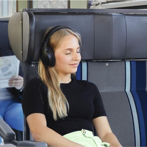 Hama Cuffie Bluetooth (Over Ear, Cuffie Anc Con Cancellazione Del Rumore, Batteria 23 H, Cuscinetti Auricolari, Fascia Imbottita, Cuffie Senza Fili, Cuffie Bluetooth Con Controllo Vocale) Nero - 6