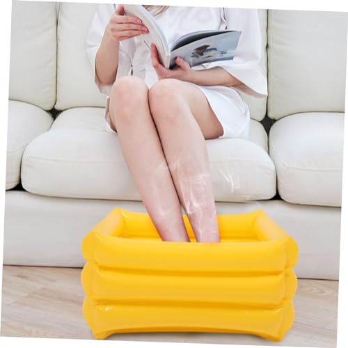 Tina Inflable para Pies en PVC Plegable para Viaje miniatura 7