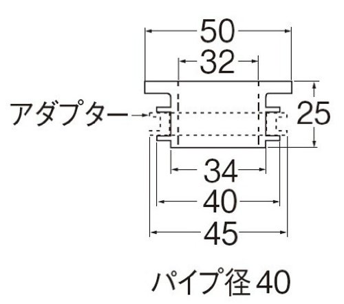 Amazon | SANEI(サンエイ) 排水部品 クリーンパッキン VU・VPパイプ