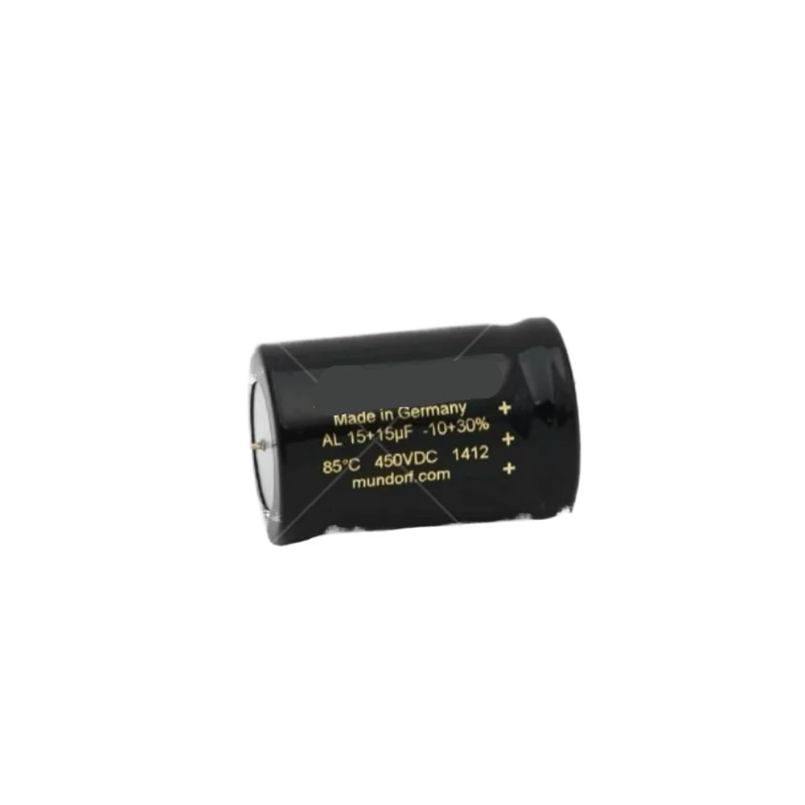 BALYDLUL 1pcs 15+15UF 47uf+47uf 100UF+100UF 450v electrolytic capacitor(15 15UF)