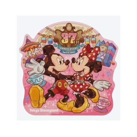 Amazon Co Jp ディズニーランド 37周年 ステッカー ミッキー ミニー 東京ディズニーリゾート限定 Tdr ファンタジーランド おもちゃ