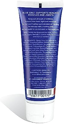 BLUE-EMU Original Super Strength Cream, Soothing Muscle & Joint Support, 3 Oz - 4