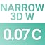 0.07C - Narrow 3D W