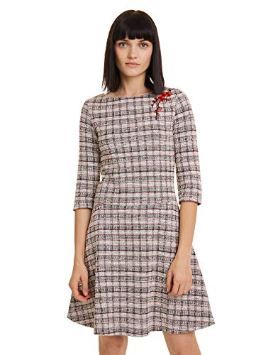 Desigual Damen Dress Jacob Kleid, Weiß (Blanco 1000), X-Large (Herstellergröße: XL)