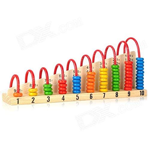 Homies International, Wooden Calculation Shelf for Learning Counting Addition Subtraction Mathematical Functions, Kids Ages 3+ Years, Multi-Color - Image 2 thumbnail