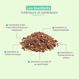 Bois Bandé Poudre 100g – RUE DES PLANTES - Puissant Aphrodisiaque Naturel - Effet immédiat pour Homme et Femme - Ginseng, Tribulus, Gingembre, muira puama