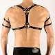 BDSMYOU Harness Männer Leder Geschirr Punk Body Brust,Sexy Unterwäsche Herren Reizwäsche für Sex Männer,Gothic Kleidung Erotische Dessous Sexy Sklave Bandage Kostüme Herren Fetisch Gay Harness