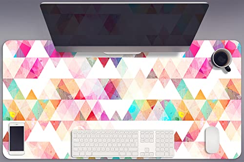 Sous-main de bureau 90x45cm tapis gaming de protection en vinyle imprimé