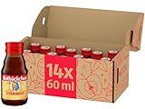 ROTBÄCKCHEN Kraftpaket Vitaminkick Shot, Flasche, 14er pack (14 x 60 ml) - Nahrungsergänzungsmittel mit 12 Vitaminen