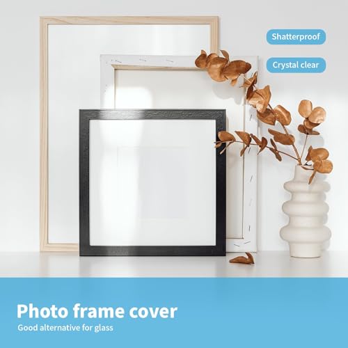 Image of Art3d 5-Pack of 29x59 inch PET /Plexiglass Sheets, Transparent Clear Flexible Plastic Sheet Panels for Craft, Picture Frames, Sign Blank, DIY Display Project