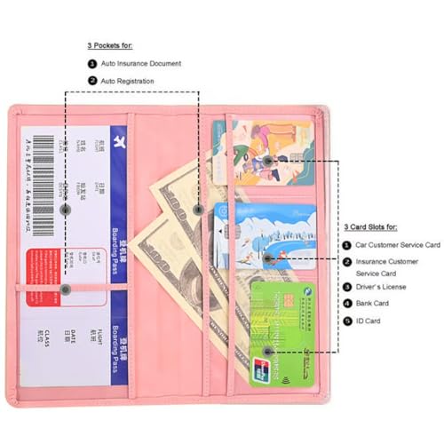 Organizador de documentos para auto premium miniatura 2