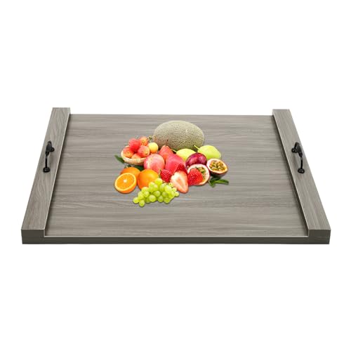Noodle Board Stove Cover, 30x22 lnch Wood Board Stove Cober with Handle, Counter Space Top Covers for Gas Burners and Electric Stove