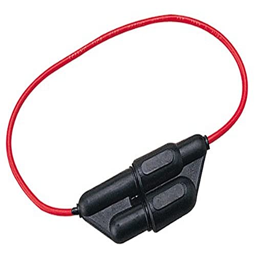 Sea Dog 420565-1 Watertight Inline Dual Fuse Holder, 30 Amps / 10 Gauge Wire