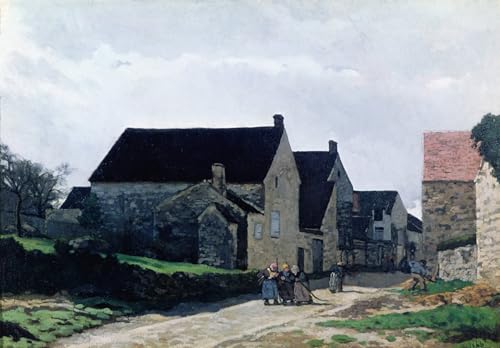 Toile Alfred Sisley pour décoration murale chambre ambiance nature