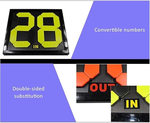 Tabla de Sustitución para Fútbol con Display Doble miniatura 3